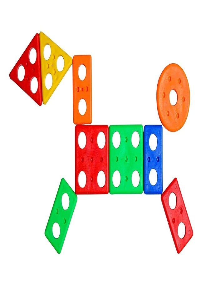 BOTIST مكعبات بناء بوتيست للأطفال، نشاط ذكي وممتع للتعلم، أفضل هدية لعبة مكعبات للأطفال/الأولاد/الصغار - متعددة الألوان - Image 3